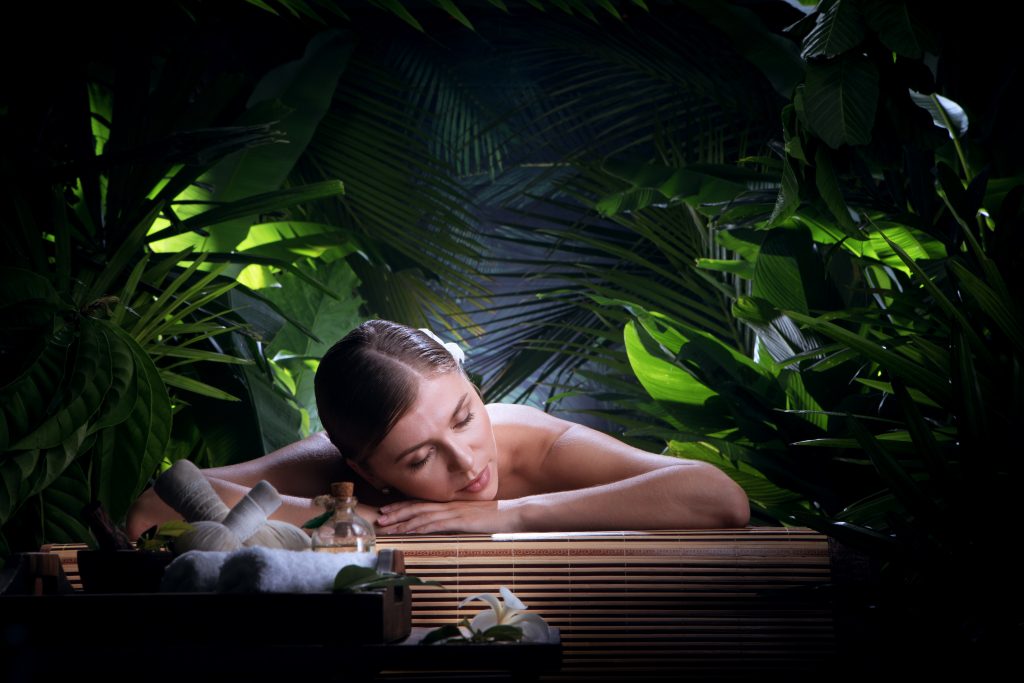 portrait,of,young,beautiful,woman,in,spa,environment